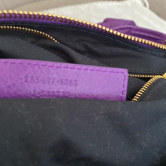 Balenciaga Violet Lambskin Giant 12 Shoulder Bag - Picture 7 of 13